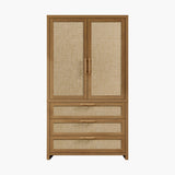 Savanna Bedroom Wardrobe with 2-Door and 3-Drawer