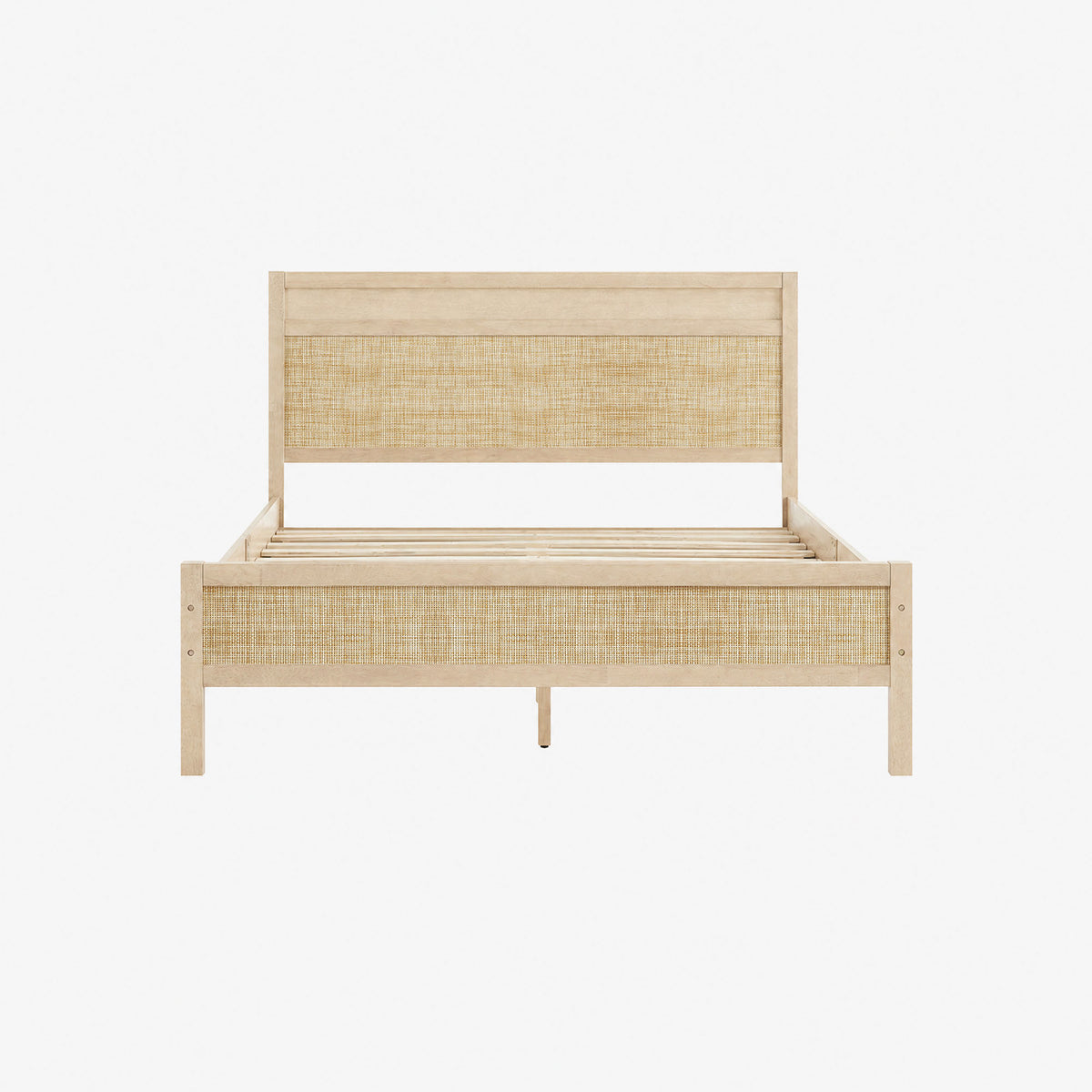 Savanna Rattan Bed Frame, Queen Size