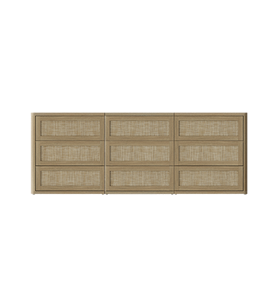 Zura Modular 9 Drawers Dresser