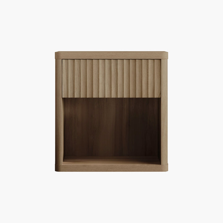 Cas Night Stand with Storage, 24.1 Inch Tall