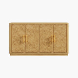 Burluxe Modern Luxury 4-Door Storage Sideboard Cabinet