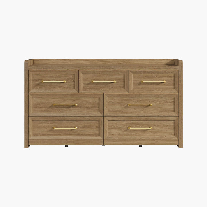 Helio 7-Drawer Dresser, 56.5 Inches Wide
