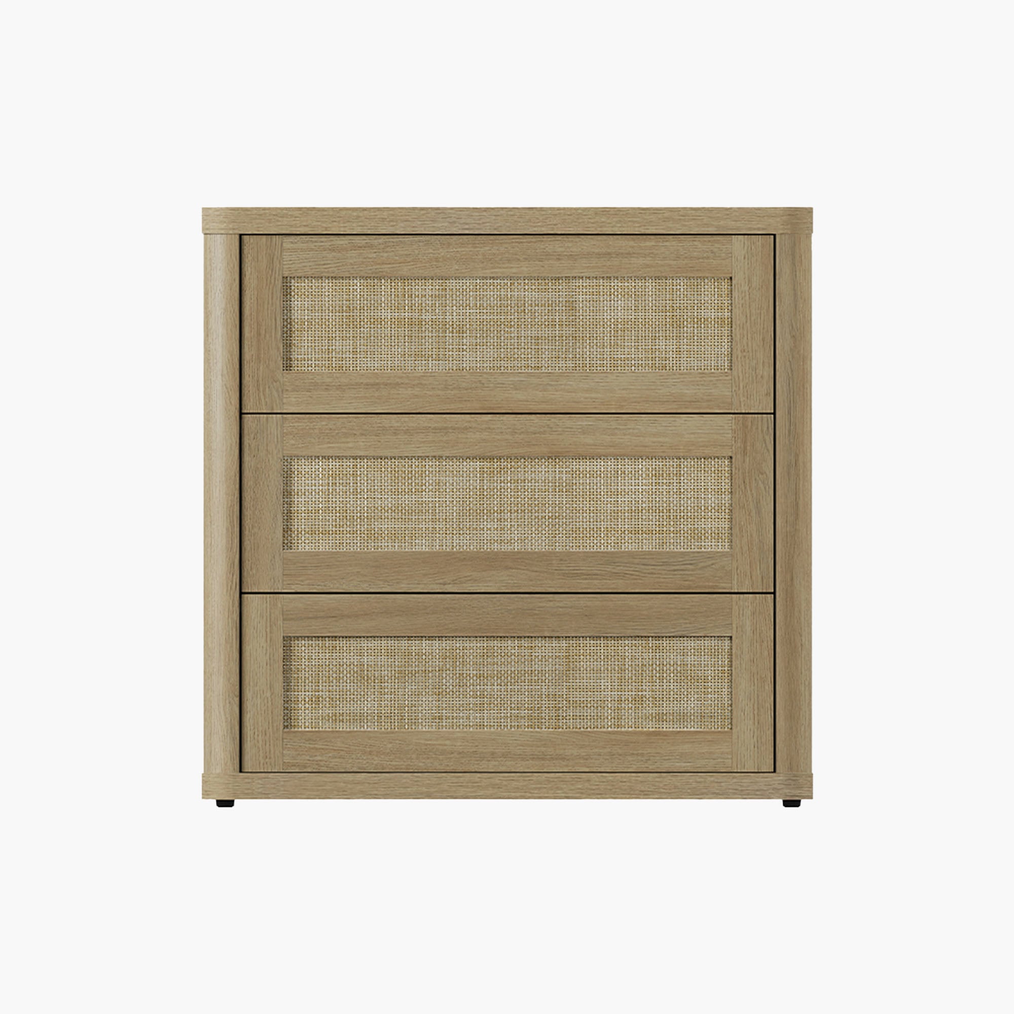 Zura Nightstand with 3 Drawers