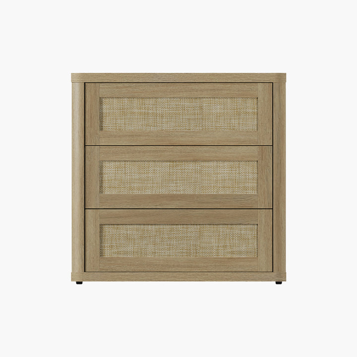 Zura Nightstand with 3 Drawers