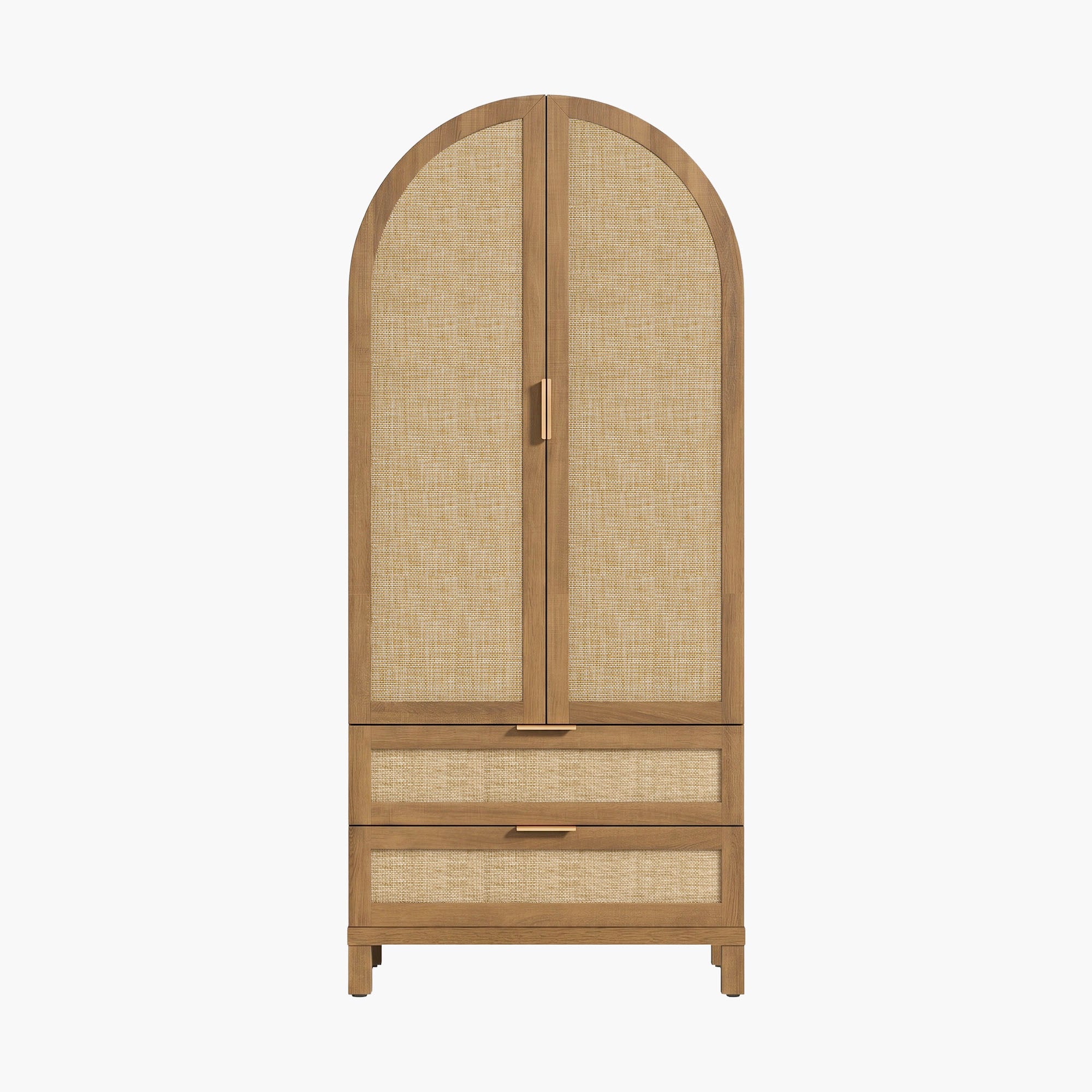 Savanna Arched Buffet Cabinet with Storage, 71Inch Tall