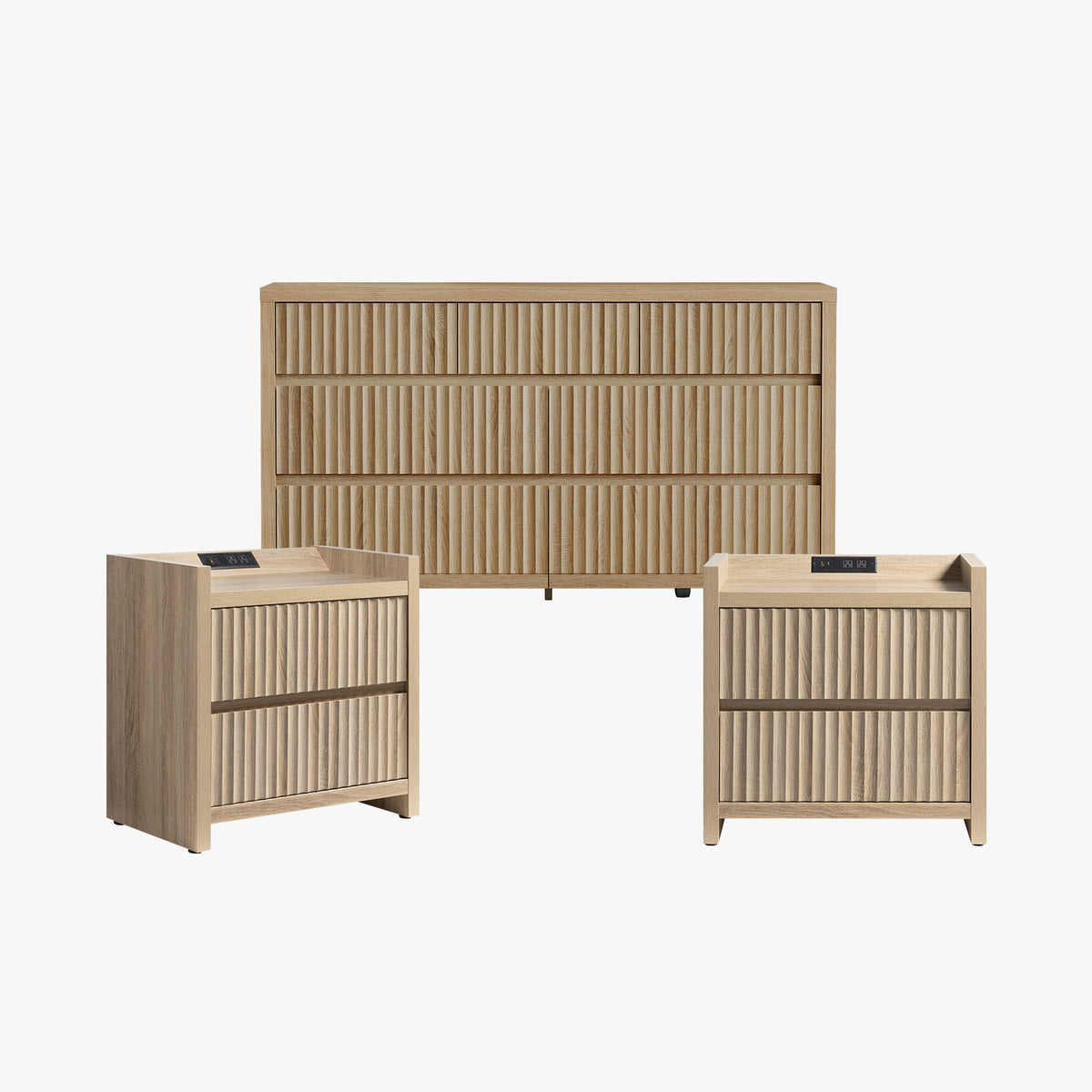 Prelude Dresser and Nightstands Bedroom Sets