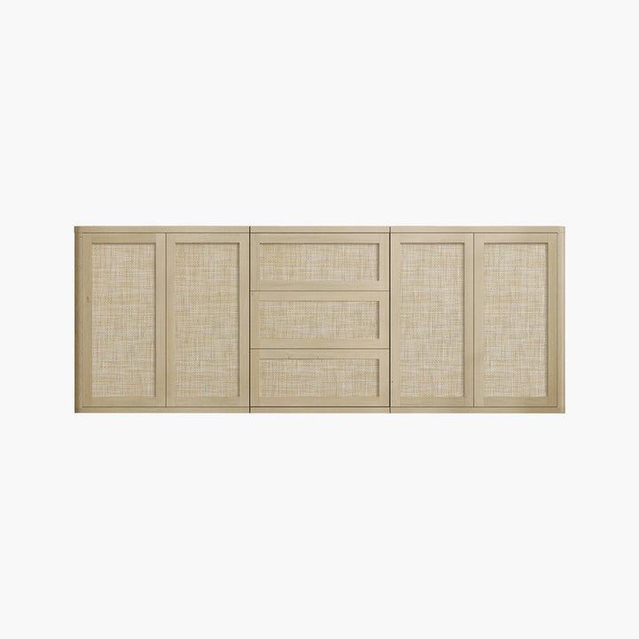 Zura Modular TV Stands Set of 3, Large Storage
