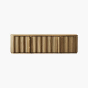 Ripple TV Stand for TV up to 65Inch, 4 Doors