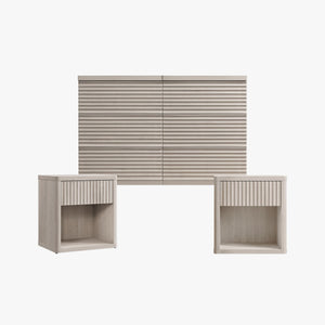 Stria Chest of 6 Drawers and Cas Bedroom Sets