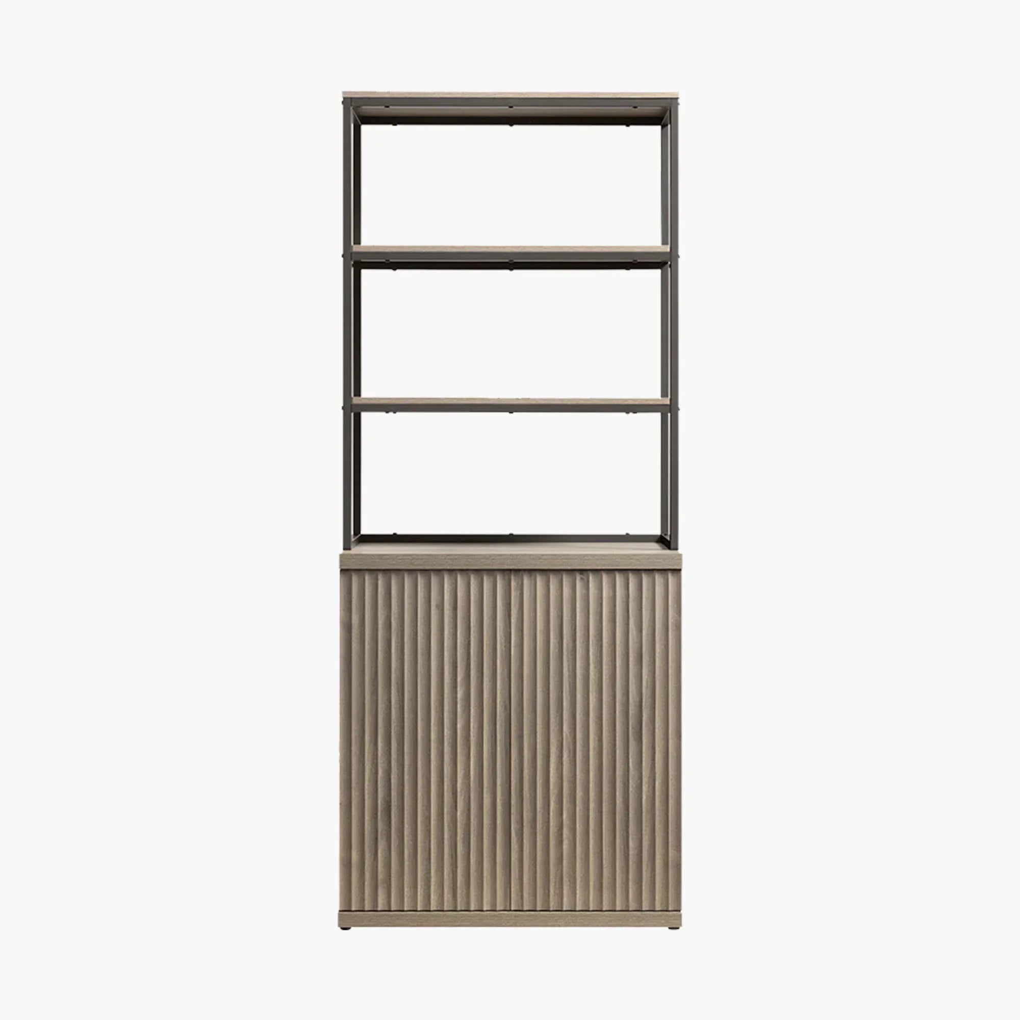 Stria Bookshelf, 2 Doors