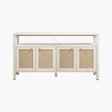 Terra White TV Stand for 65 Inch TV