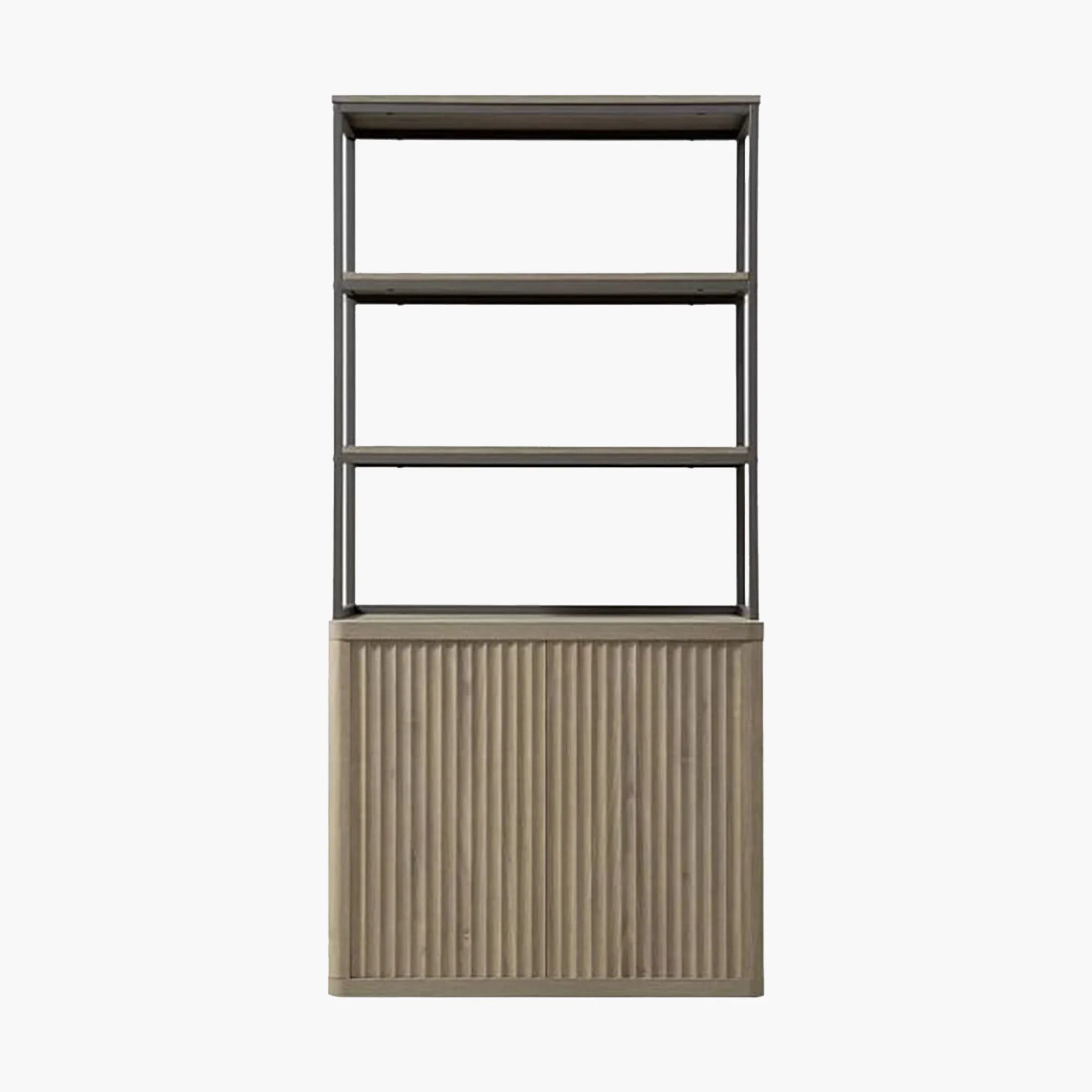 Cas 70.9Inch Bookshelf With 2 Doors