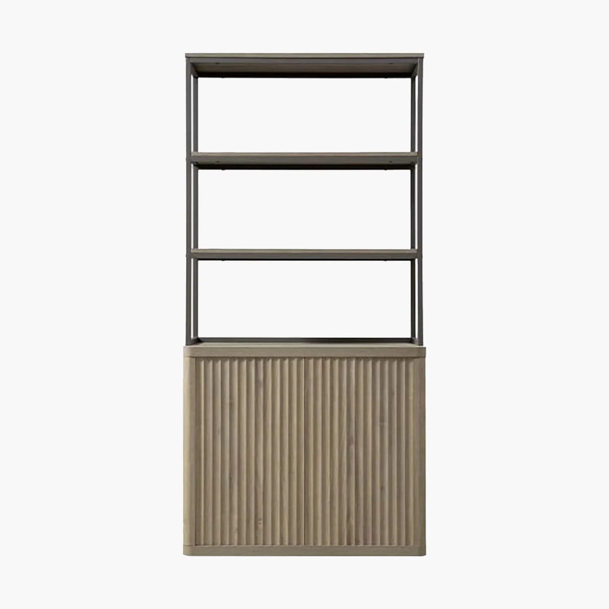 Cas 70.9Inch Bookshelf With 2 Doors