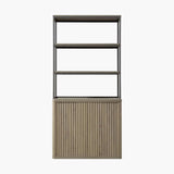 Cas 70.9Inch Bookshelf With 2 Doors