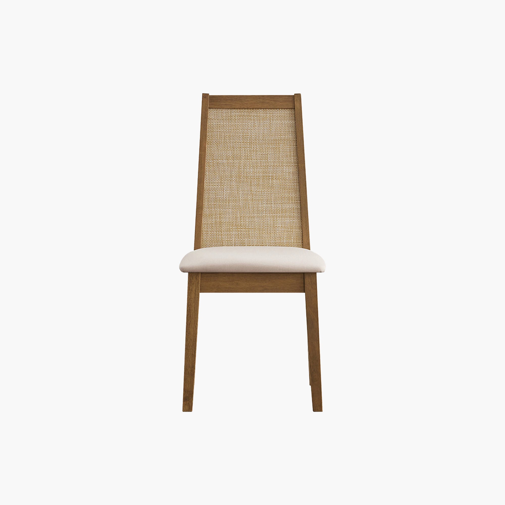 Savanna Modern Dining Chair, Solid Wood Frame