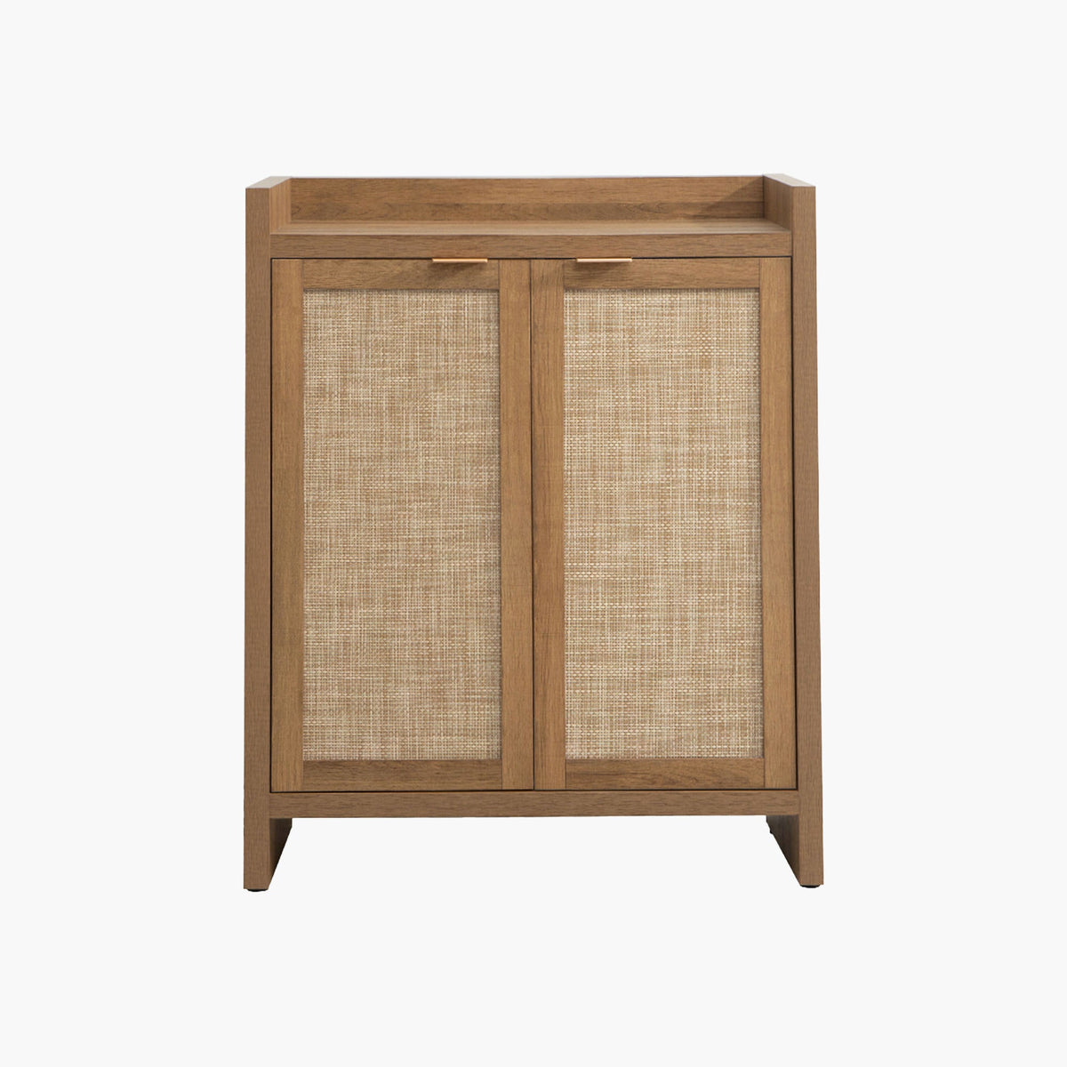 Savanna Rattan Shoe Cabinet, 2 Doors