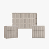 Cas 7-Drawer Dresser and Large-Size Nightstands Set
