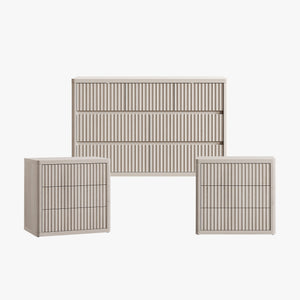 Cas 7-Drawer Dresser and Large-Size Nightstands Set