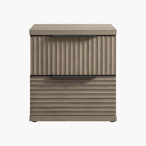 Stria Nightstand with Storage