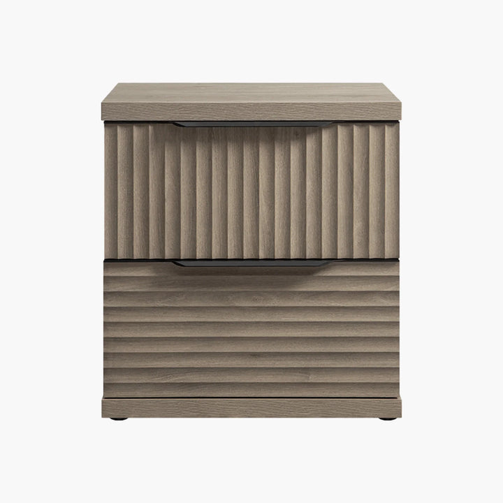 Stria Nightstand with Storage