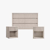 Cas Modern Dresser and Nightstands Set