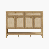 Terra Rattan Sideboard Cabinet, Modern Storage