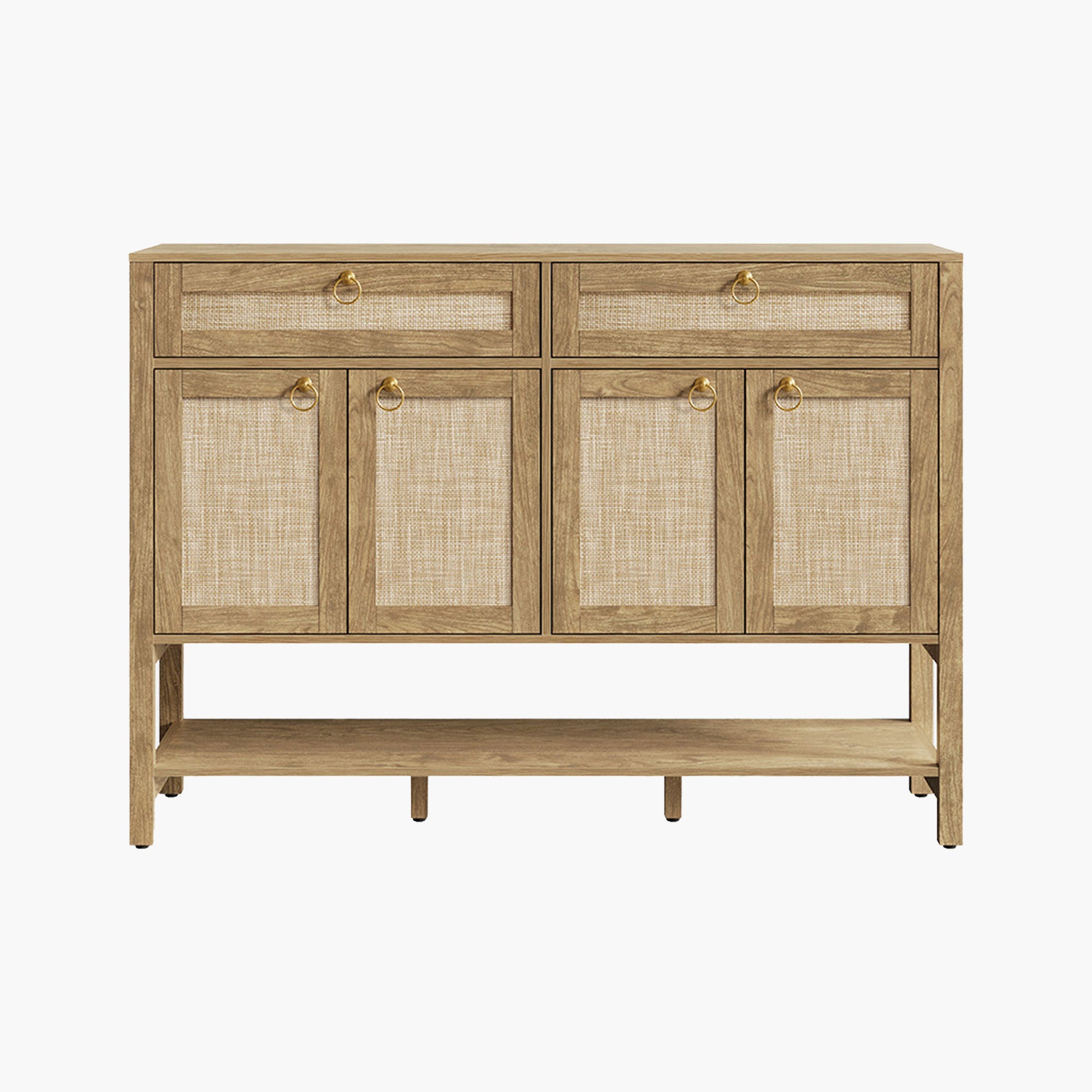 Terra TV Stand with Storage, 55 Inches Wide