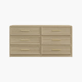 Crescent Modern Dresser for Bedroom Storage, 64'' Wide