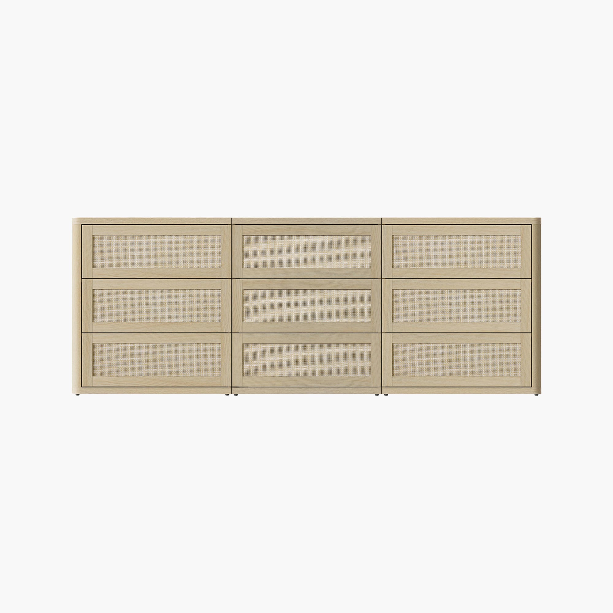 Zura Modular 9 Drawers Dresser