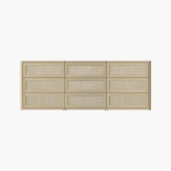 Zura Modular 9 Drawers Dresser