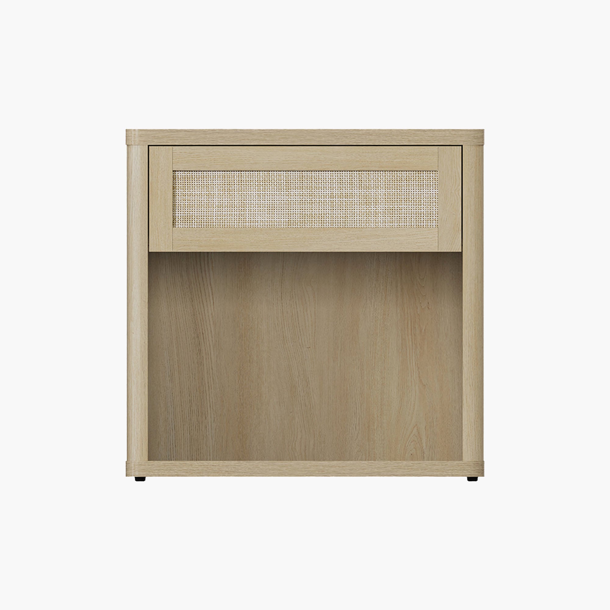 Zura 1-Drawer Nightstand, Boho Style