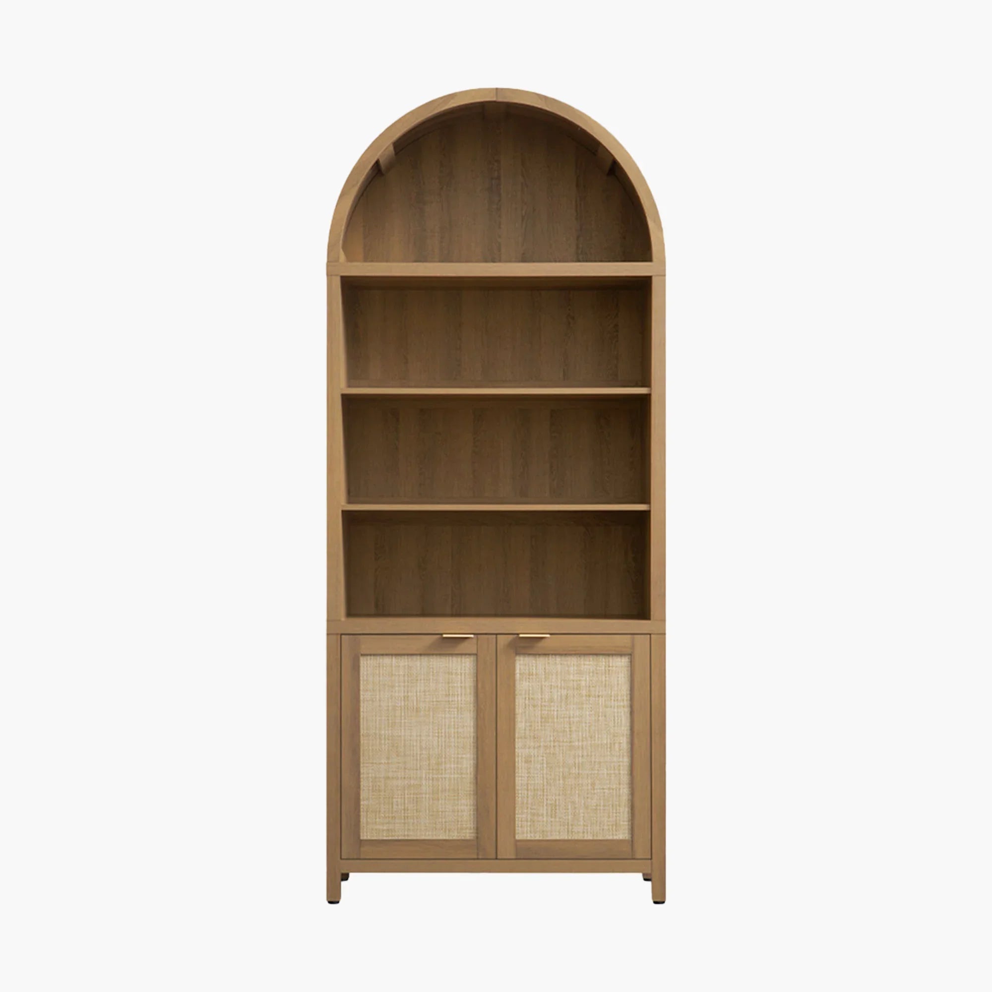 Savanna Arched Bookcase, 84.2Inch Height