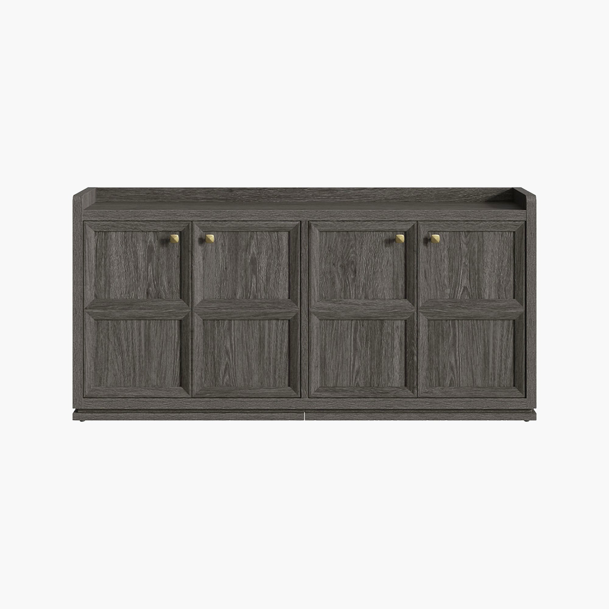 Helio Black Sideboard with 4 Doors
