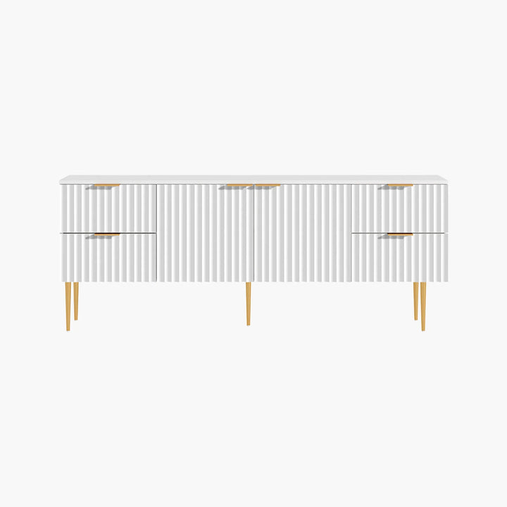 Opus Black TV Stand, Large Storage