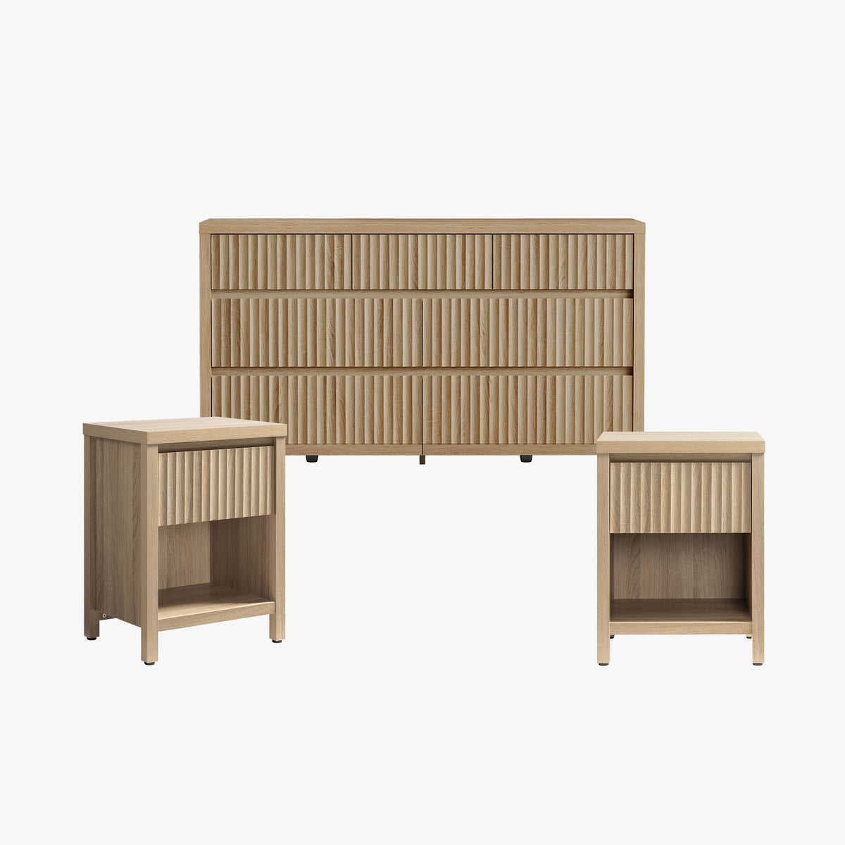 Prelude 7-Drawer Dresser and Night Table Sets