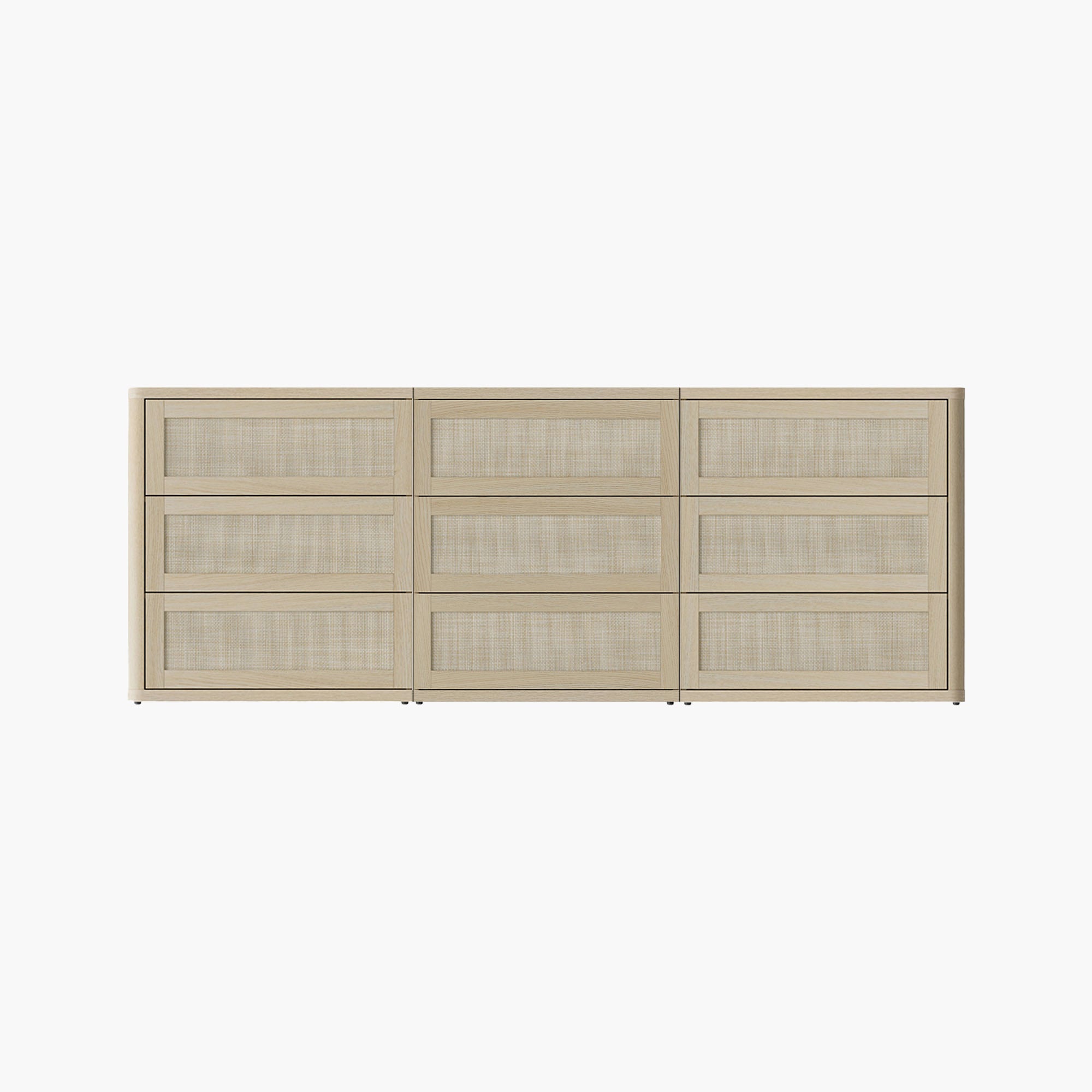 Zura Modular 9 Drawers Dresser