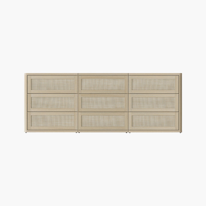 Zura Modular 9 Drawers Dresser