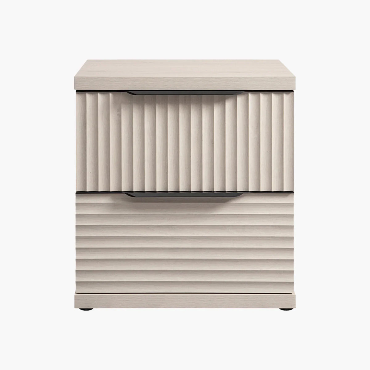 Stria Nightstand with Drawers