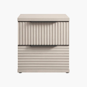 Stria Nightstand with Drawers
