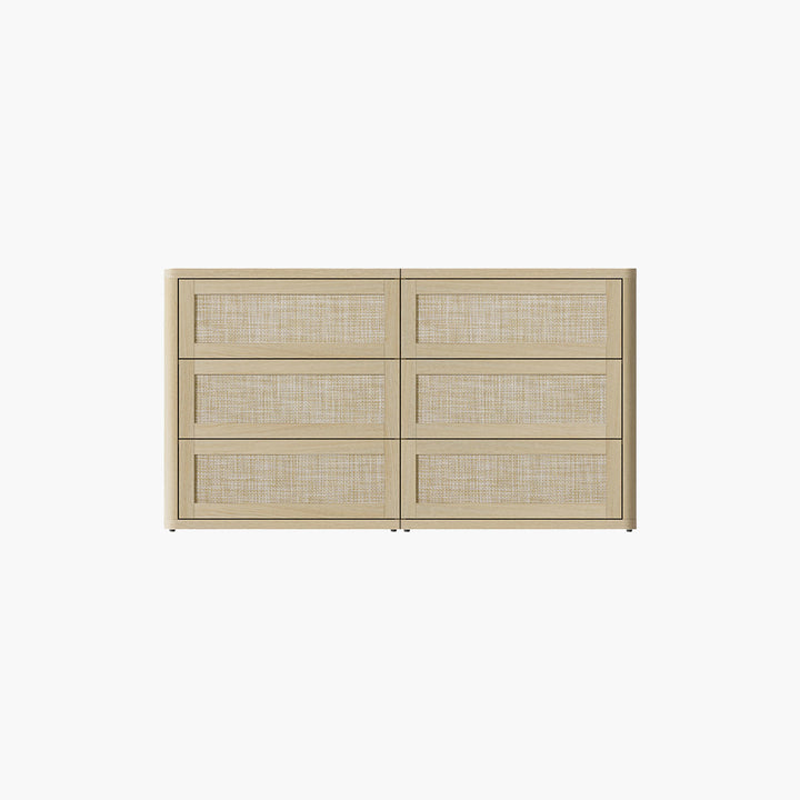 Zura 6 Drawers Dresser, Modular Design