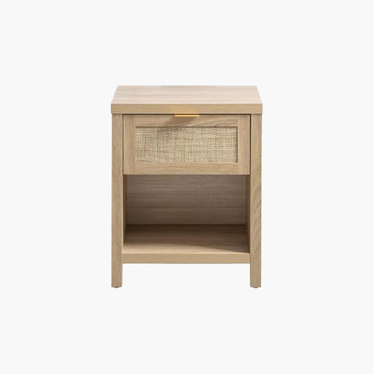 Savanna Rattan Nightstand for Bedroom