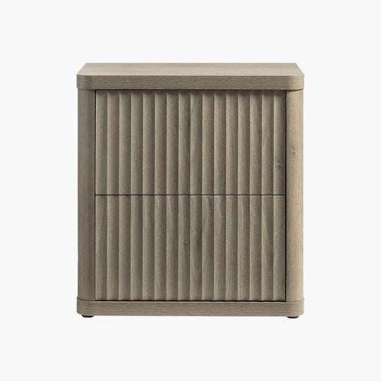 Cas Nightstand with 2-Drawer