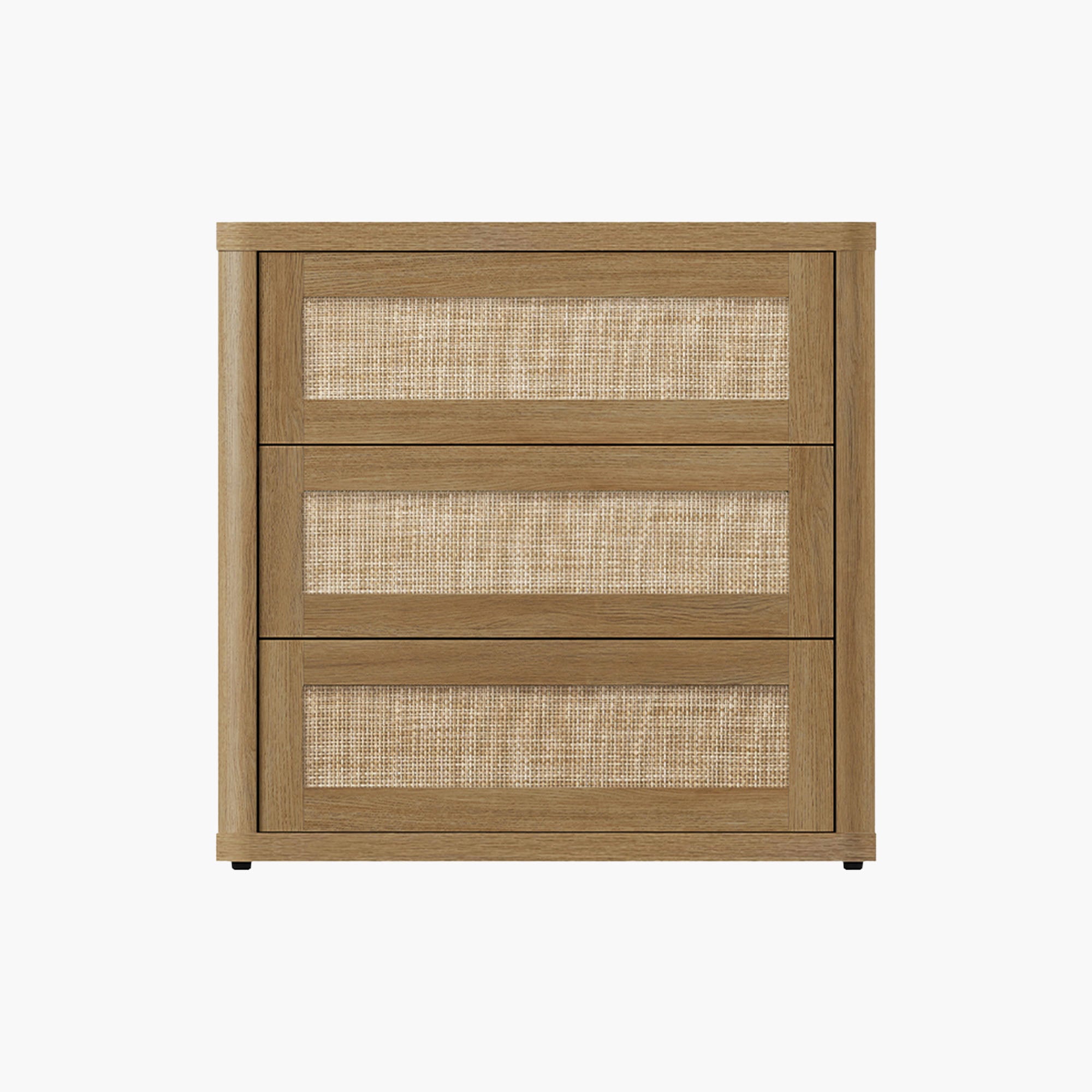 Zura Nightstand with 3 Drawers