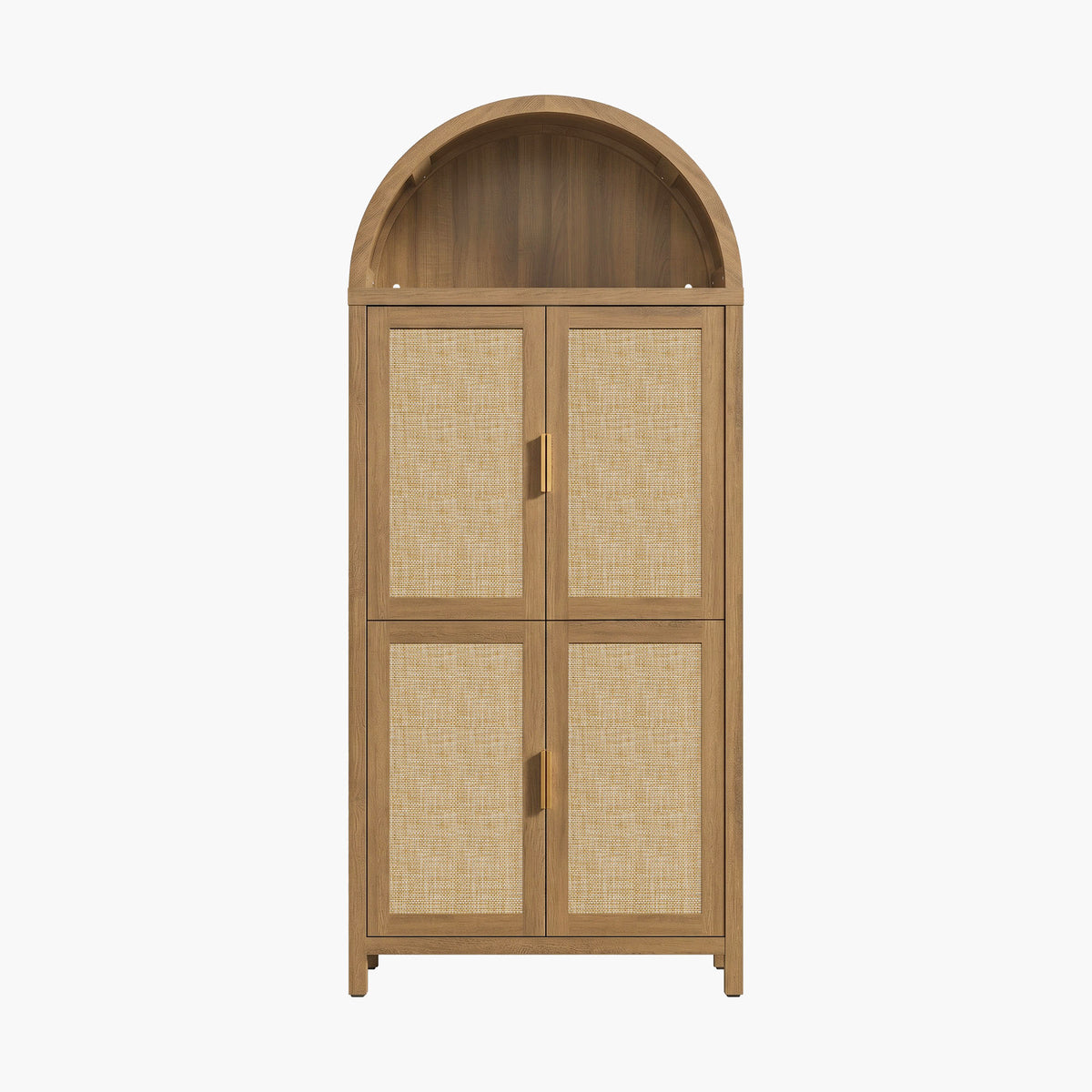 Savanna 72.8Inch-Tall Pantry Cabinet, Arched Design