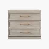 Helio Modern Nightstand with 3 Drawers, 30'' Wide