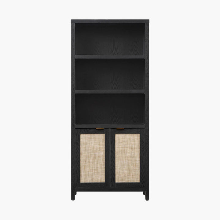 Savanna 70.9'' Tall Black Bookcase