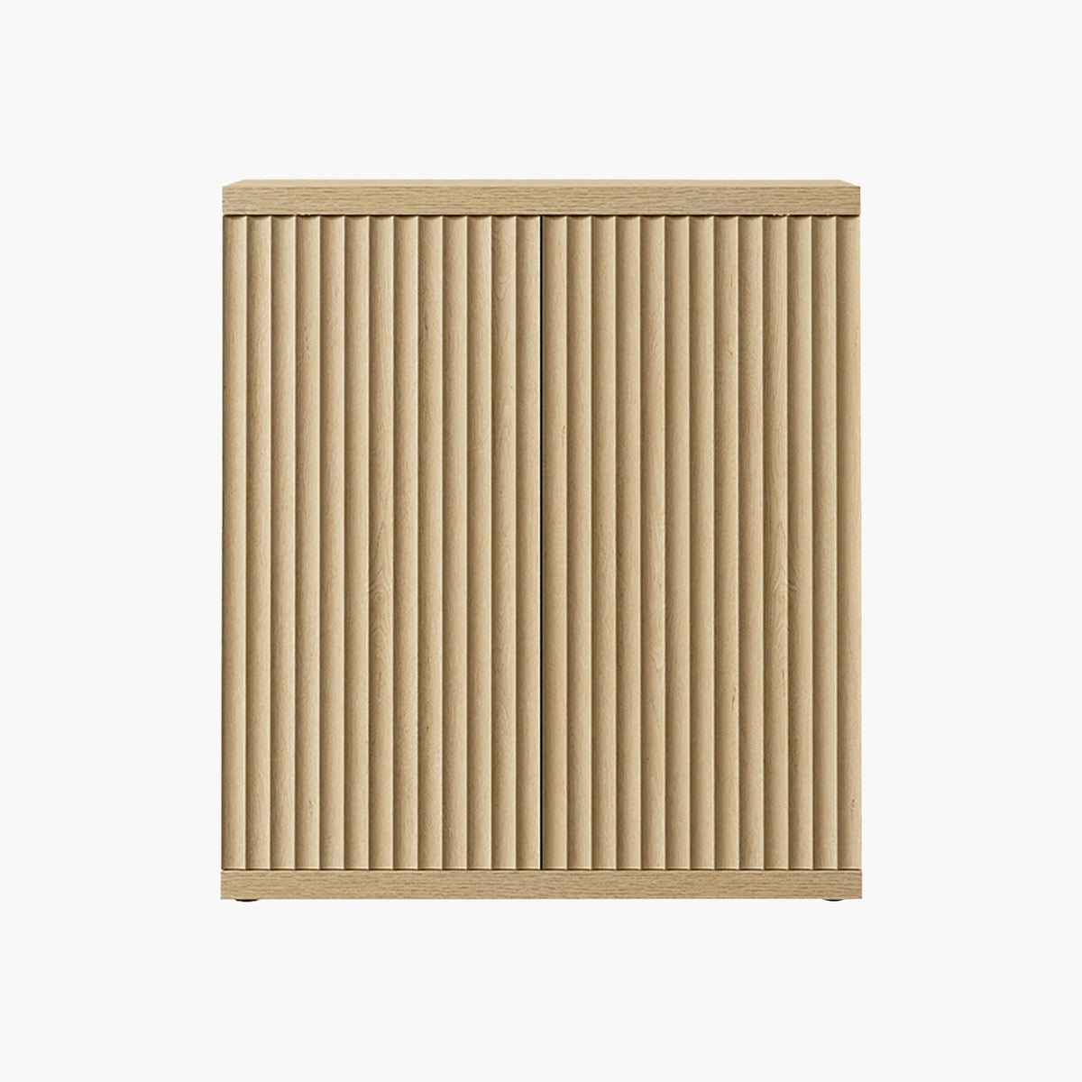 Stria Fluted Sideboard Cabinet with 2 Doors