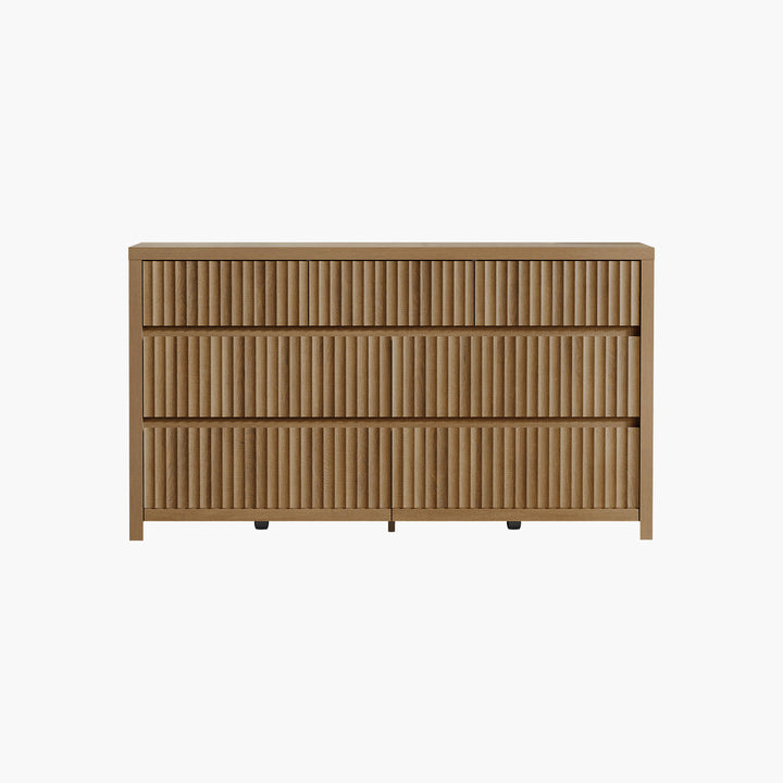 Prelude Contemporary 7 Drawers Dresser for Bedroom