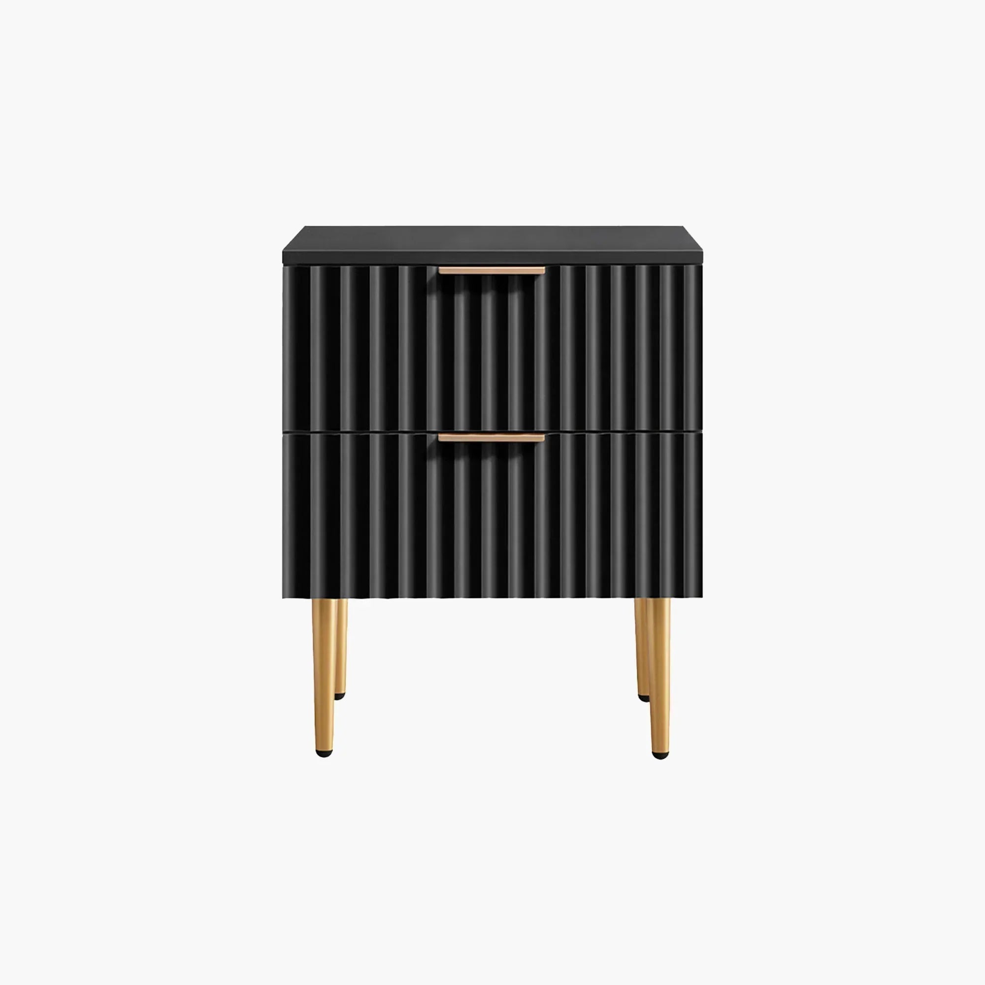 Opus Black Nightstand