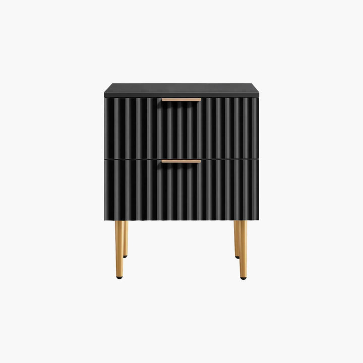Opus Black Nightstand